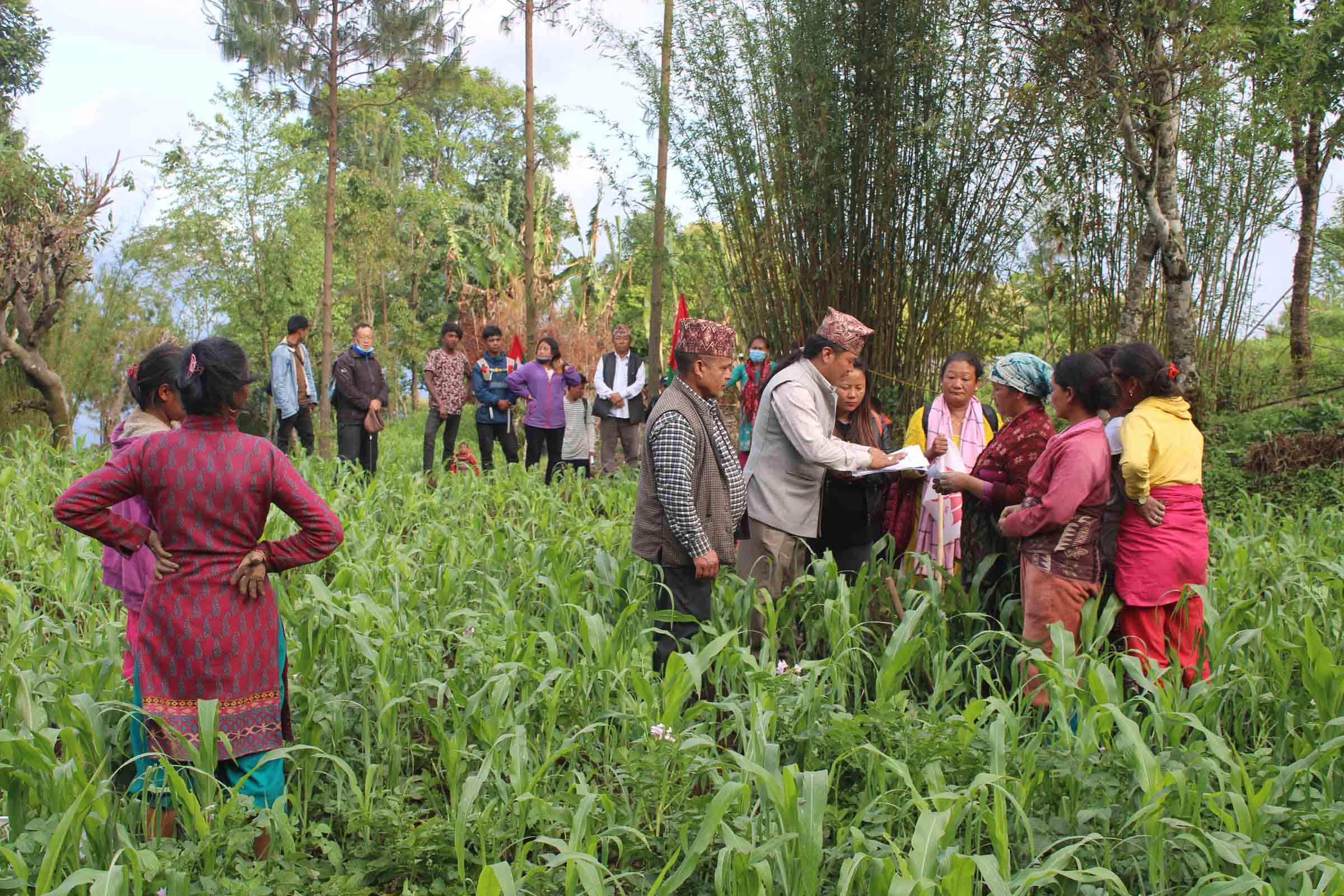 मेलापातमा पुगेर मतदाता रिझाउँदै उम्मेदवार
