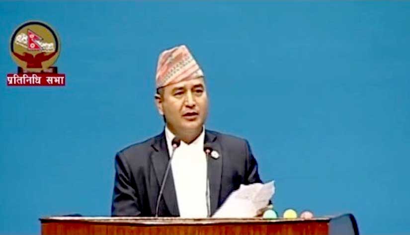 रावलको मन्त्रीलाई चेतावनी- लेटरप्याड च्यात्ने तपाईंको मुख च्यात्न नपरोस्