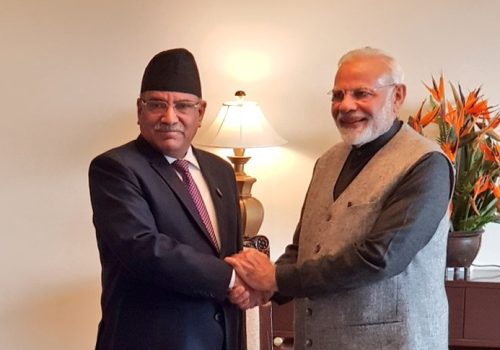 प्रधानमन्त्री दाहालले आज महत्वपूर्ण द्विपक्षीय भेटवार्ता गर्नुहुँदै