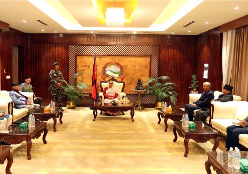 निर्वाचनमा सहभागी हुने प्रमुख दलका शीर्ष नेताहरूको प्रतिबद्धता