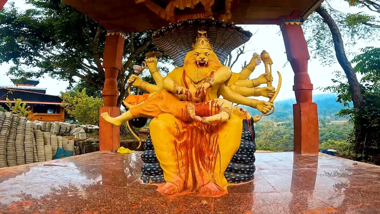 शिर आगिनचोक, पुच्छर नृसिंह धाम : ओझेलमा परेको शक्तिपीठ