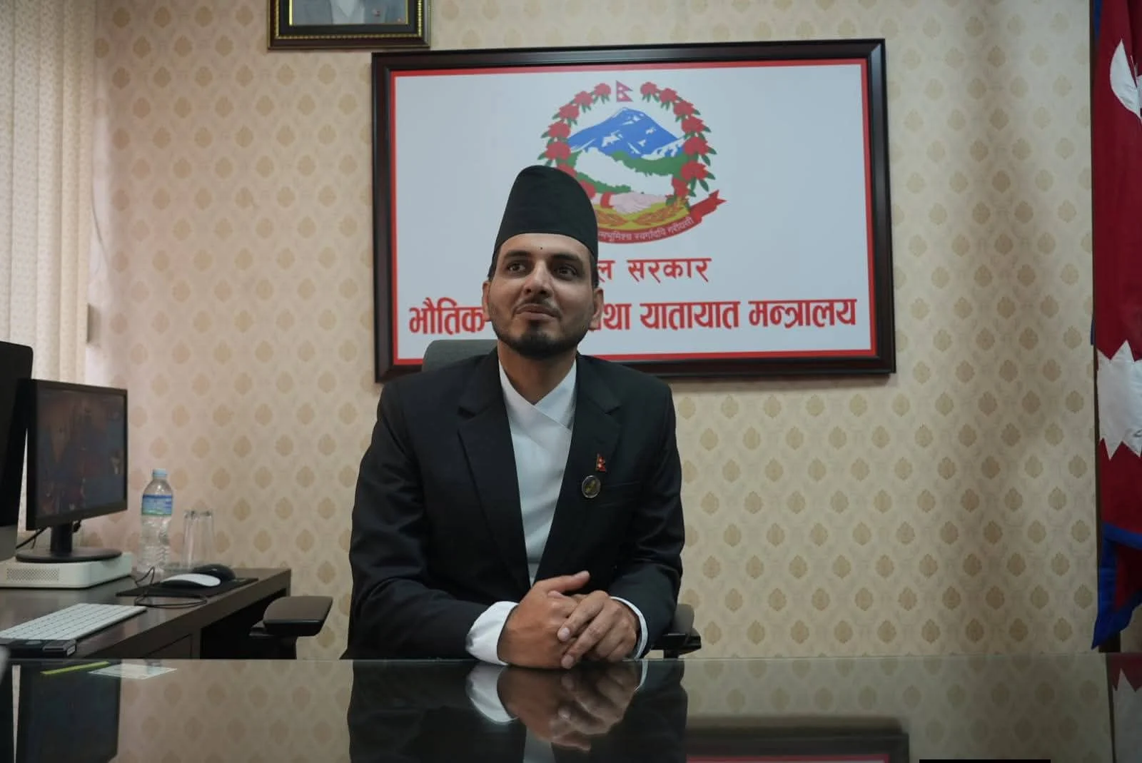 सालझण्डी–सन्धिखर्क–ढोरपाटन सडक निर्माणले गति लिन्छ : मन्त्री लम्साल