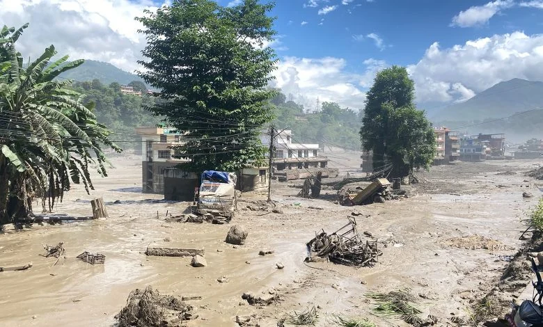 उत्तरगया गाउँपालिकामा रहेका जलविद्युत् आयोजना र नदी आसपासमा घर क्षतिग्रस्त