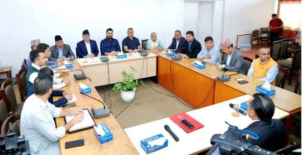सर्वदलीय बैठकः उद्धार र राहतमा राजनीतिक प्रतिस्पर्धाभन्दा सहकार्यलाई ध्यानमा दिइने