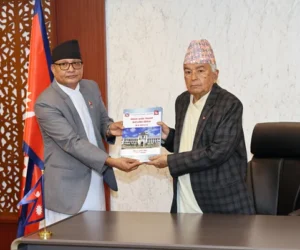 राष्ट्रपतिसमक्ष निर्वाचन आयोगको वार्षिक प्रतिवेदन पेश