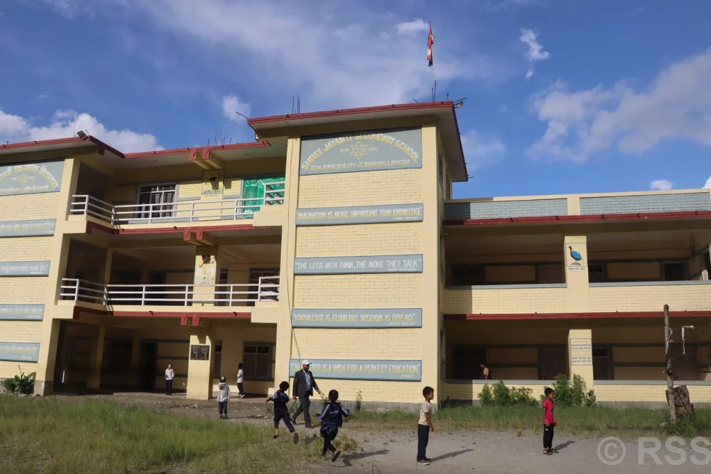 जयन्ती मावि आवासीयमा रुपान्तरण