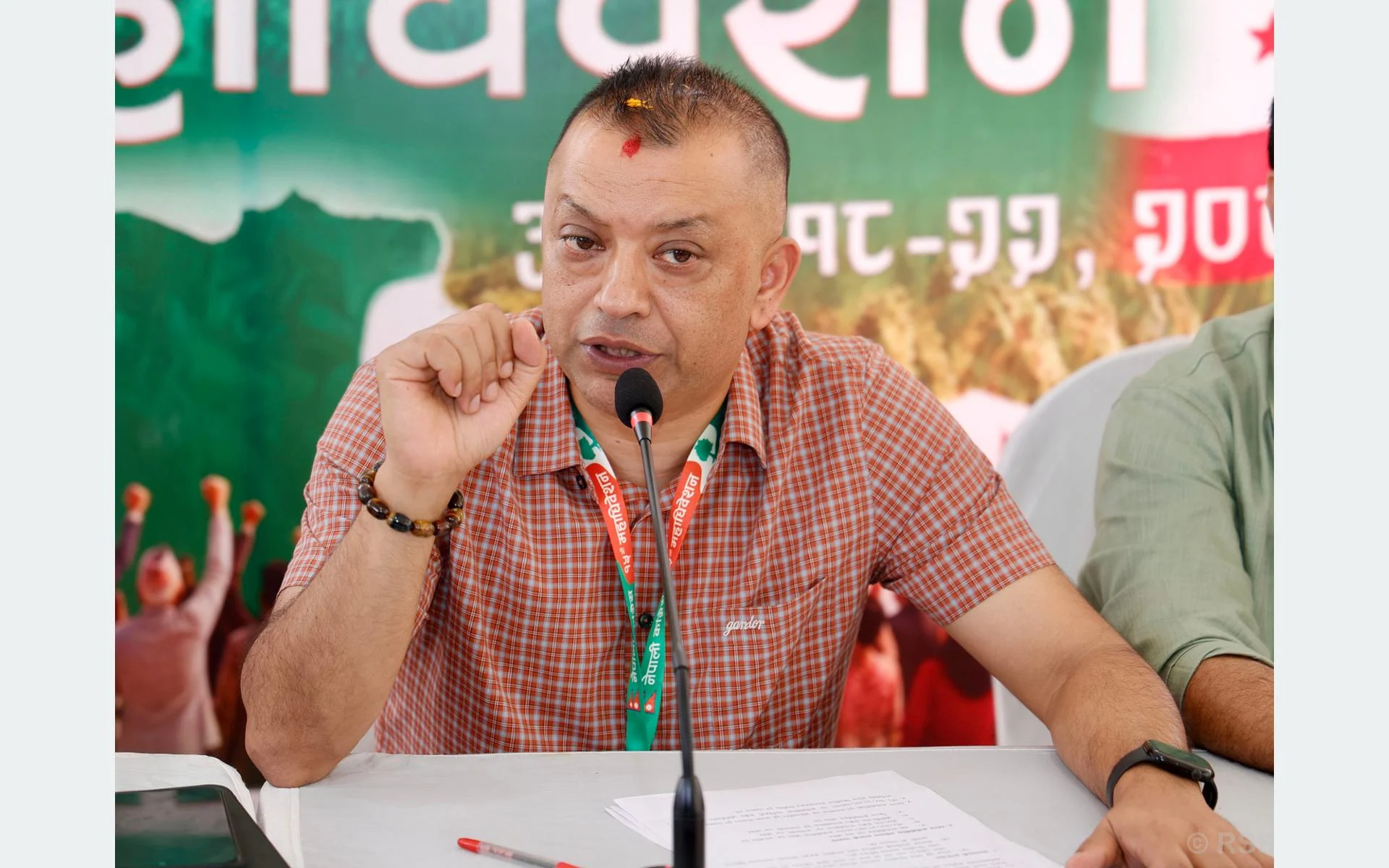 कांग्रेस बैठकबाट सभापति थापाको राजनीतिक प्रतिवेदन पारित