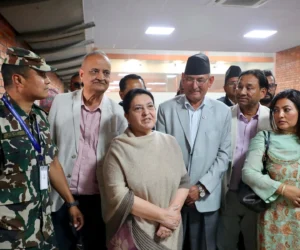 पूर्व राष्ट्रपति भण्डारी स्वदेश फिर्ता
