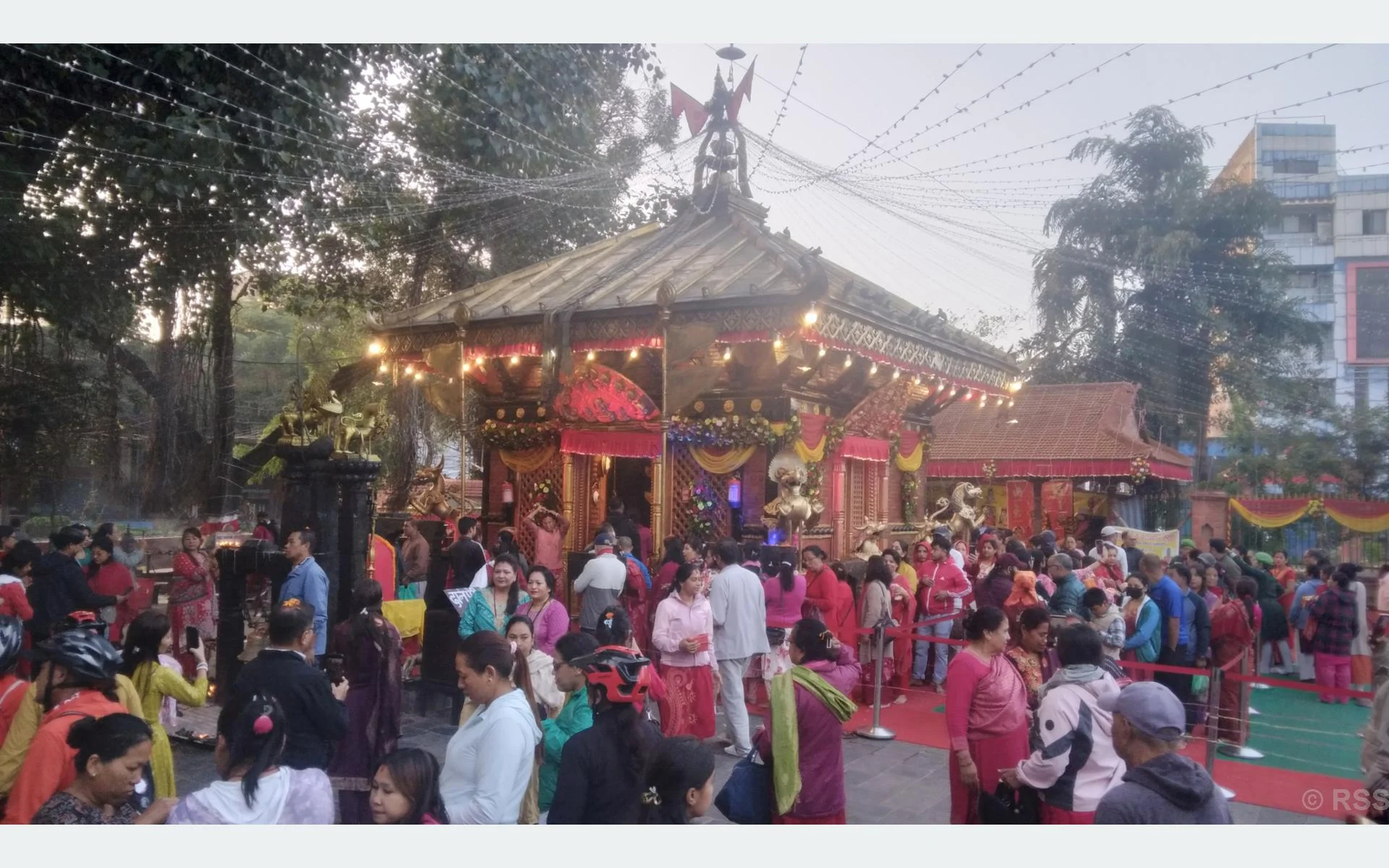 नवदुर्गाको तेस्रो स्वरूप चन्द्रघण्टाको आराधना