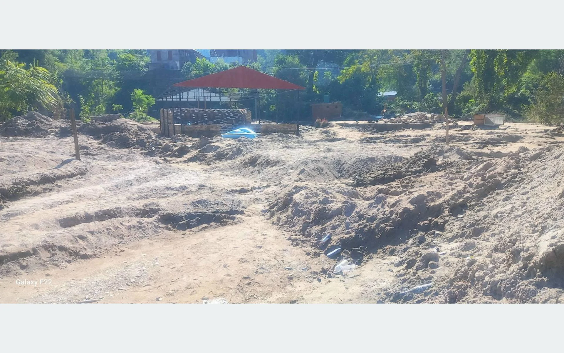 बगरमा बदलिएको पाल्पाको ‘रानीमहल’ क्षेत्र