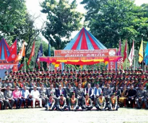 एकैपटक एक हजार २९६ सशस्त्र प्रहरी जवान दीक्षित