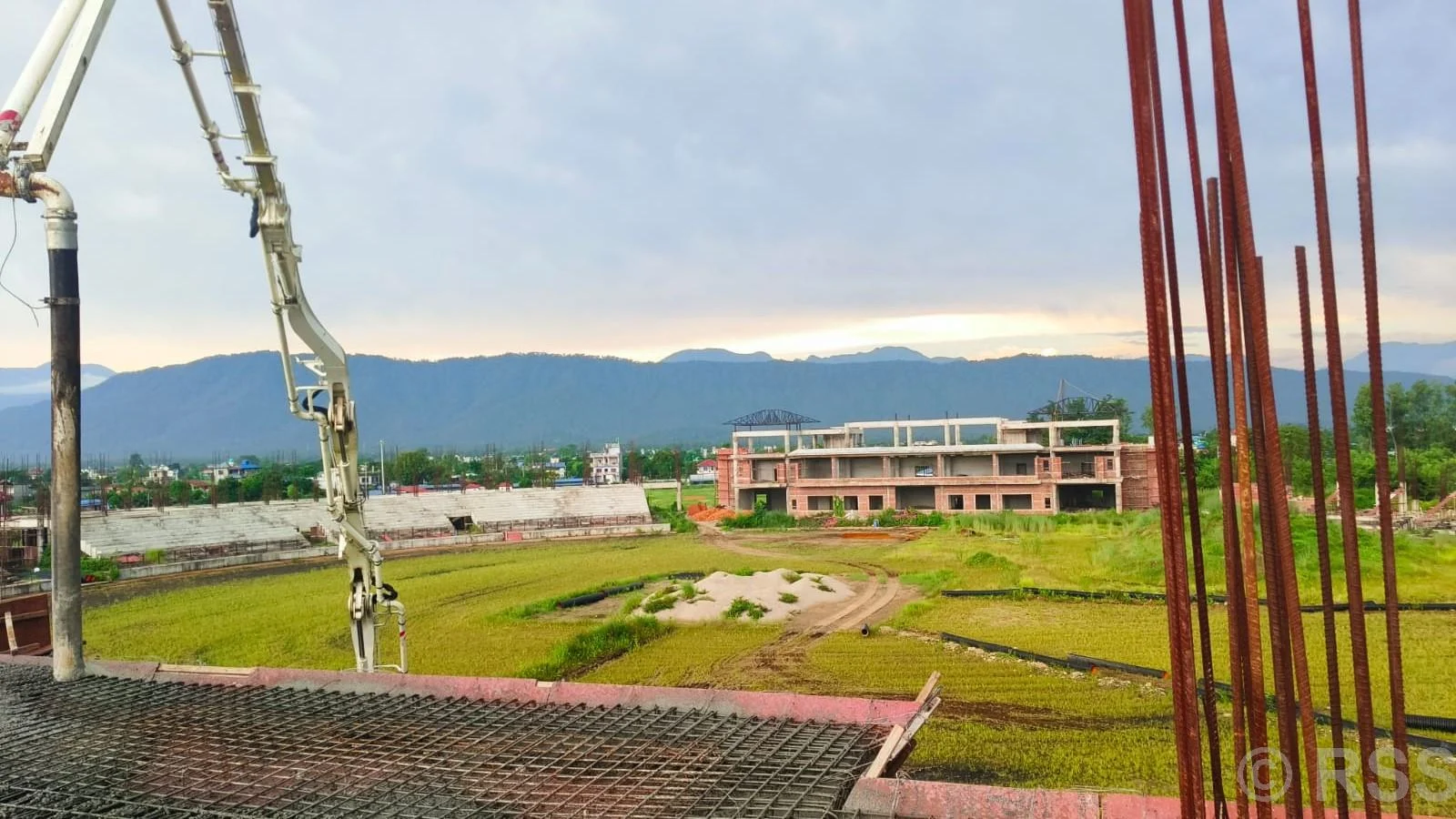 गौतमबुद्ध क्रिकेट रङ्गशालाको काम सुस्त