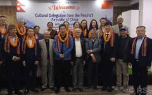 चिनियाँ सांस्कतिक टोली सम्मानित