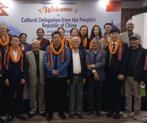 चिनियाँ सांस्कतिक टोली सम्मानित