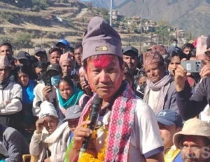 श्रम संस्कृति पार्टीका अध्यक्ष साम्पाङ हुम्लामा