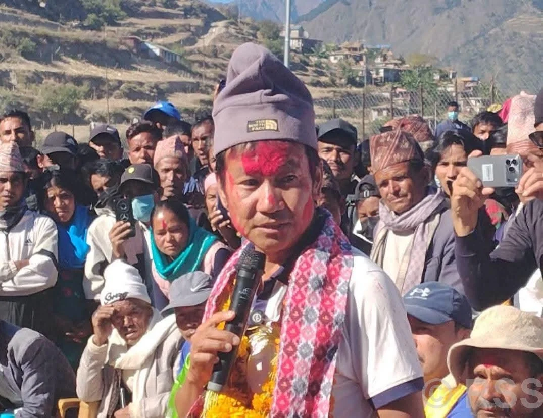 श्रम संस्कृति पार्टीका अध्यक्ष साम्पाङ हुम्लामा