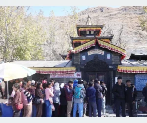 दशैंपछि मुक्तिनाथ मन्दिरमा दर्शनार्थी बढे