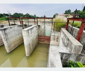 खुट्टीखोला सिँचाइ आयोजनाः हेडवक्र्स बन्यो, खेतमा पुगेन पानी