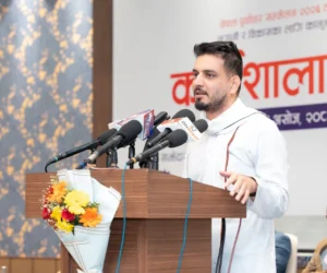 कानुन सुधारमार्फत विकास र लगानीको वातावरण निर्माण गर्छौं : मन्त्री लम्साल