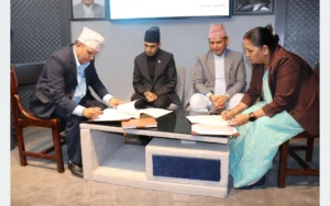 गण्डकी र लुम्बिनी प्रदेशमा सूचना महामार्ग परियोजना कार्यान्वनयका लागि सम्झौता