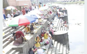 सोह्र श्राद्धको अन्तिम दिन पशुपतिमा श्राद्ध तथा पिण्डदान