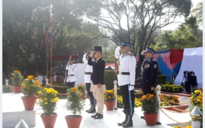 प्रहरी सङ्गठनलाई सक्षम, व्यावसायिक र आधुनिक बनाउने प्रयास भइरहेको छः गृहमन्त्री गुरुङ