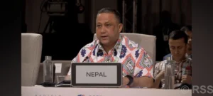 नेपाल र प्रशान्त क्षेत्रका टापु राष्ट्रहरू जलवायु सङ्कटको अग्रपंक्तिमा छन् : परराष्ट्रमन्त्री खनाल