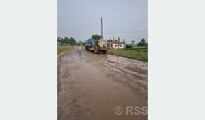 विजौरी–कोठेरी सडक धमाधम स्तरोन्नति हुँदै
