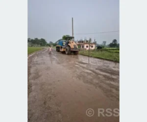 विजौरी–कोठेरी सडक धमाधम स्तरोन्नति हुँदै