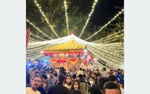 झिलिमिली बत्तीले सिङ्गारिए काठमाडौँका मठमन्दिर तथा शक्तिपीठ