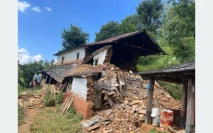 पर्वतमा बाढीपहिरोबाट तीन सय परिवार विस्थापित