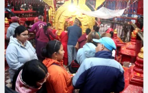 आश्विन शुक्ल पञ्चमीः स्कन्दमाताको पूजा आराधना गरिँदै