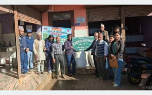 किसानलाई जै घाँसको बीउ वितरण