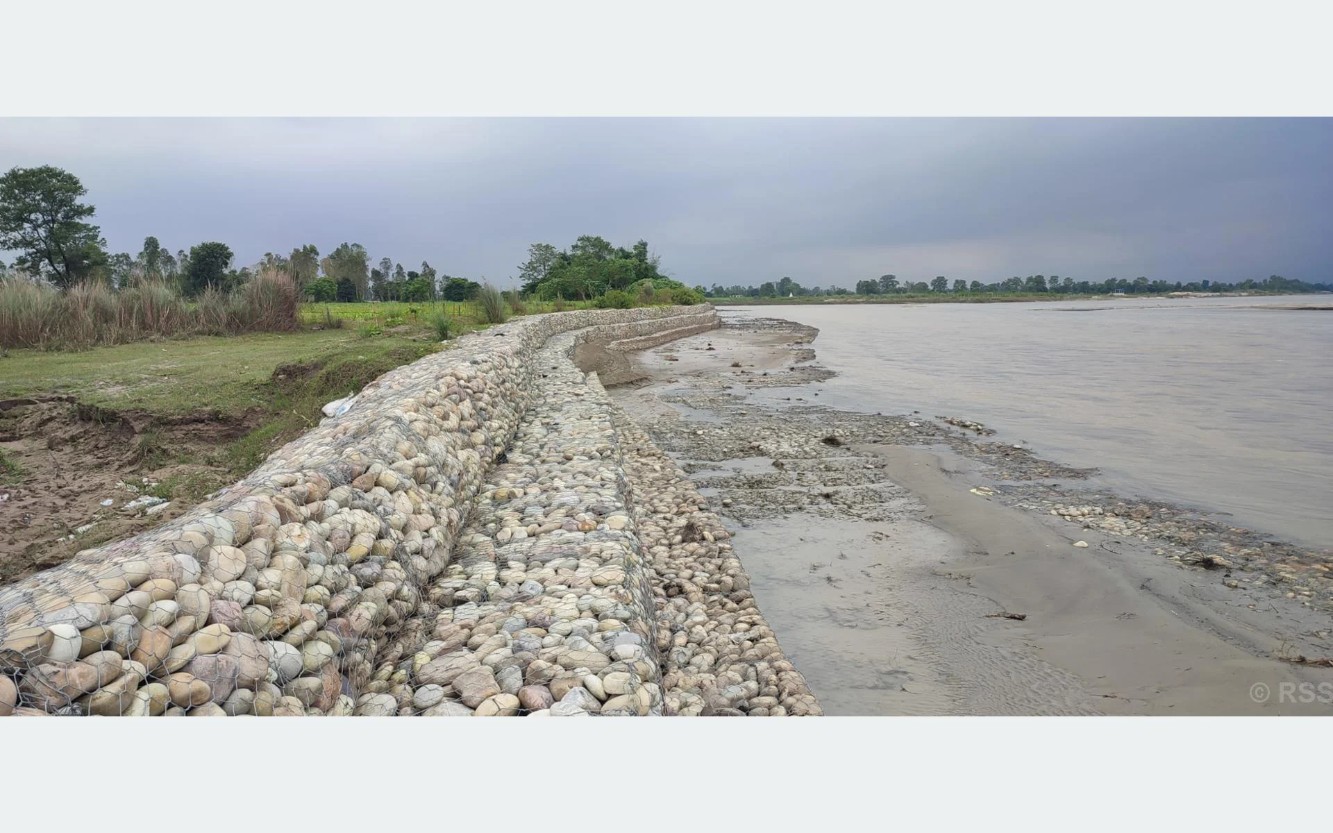 तटबन्धले सुरक्षित दोधारा चाँदनीको कुतियाकवर