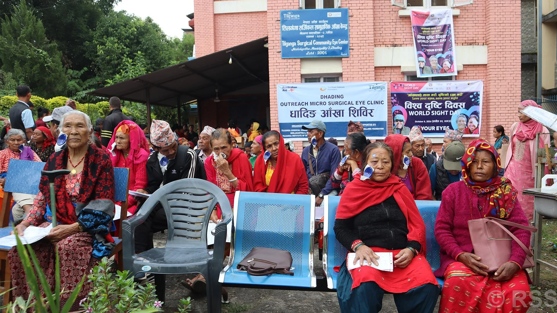 आँखा शिविरमा एक सय तीन जनाको शल्यक्रिया