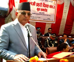 प्रहरीले अपराध नियन्त्रणमा दृढता अपनाउनुपर्नेः मुख्यमन्त्री पाण्डे