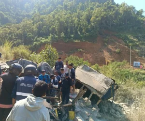 ट्रक दुर्घटनामा चालकको मृत्यु