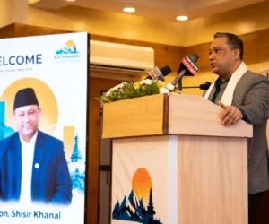 जलवायु न्यायलाई नारामा सीमित नराखी व्यवहारमा उतार्नुपर्छ : परराष्ट्रमन्त्री खनाल