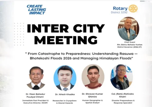 Inter-City Meeting Highlights Urgent Need for Better Himalayan Flood Preparedness