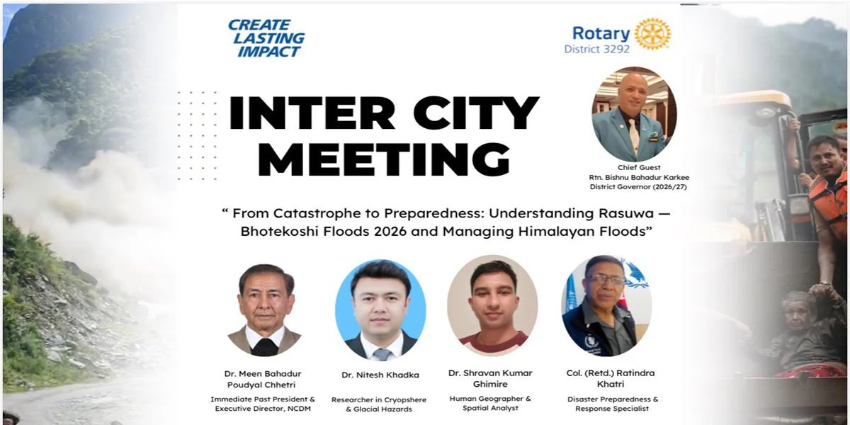 Inter-City Meeting Highlights Urgent Need for Better Himalayan Flood Preparedness