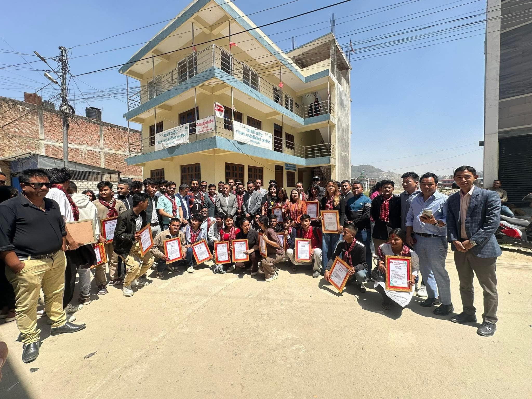 काभ्रेमा स्ववियु निर्वाचन जित्ने आफ्ना विद्यार्थीलाई नेविसंघको बधाई