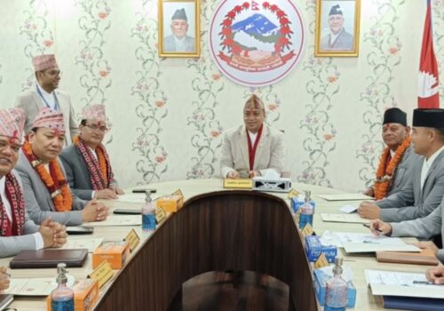 मुख्यमन्त्री बानियाँले तलबभत्ताबाट विपन्नको घर बनाइदिने