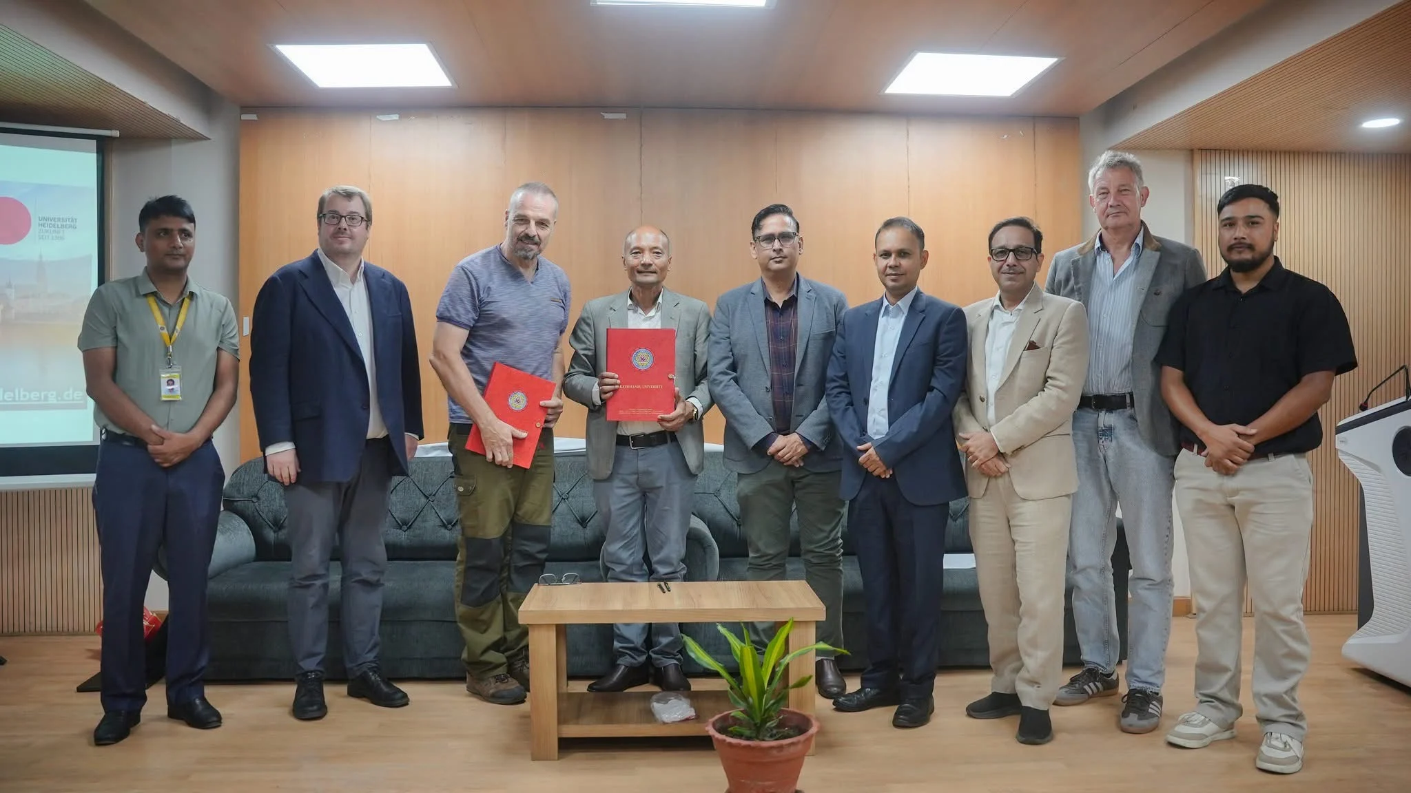 काठमाडौँ विश्वविद्यालय र जर्मनीको हाइडेलबर्ग विश्वविद्यालयबीच शैक्षिक–अनुसन्धान सहकार्य