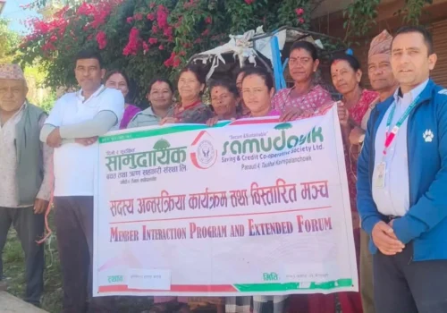 धुलिखेल–१० बतासेमा सदस्य अन्तरक्रिया कार्यक्रम सम्पन्न