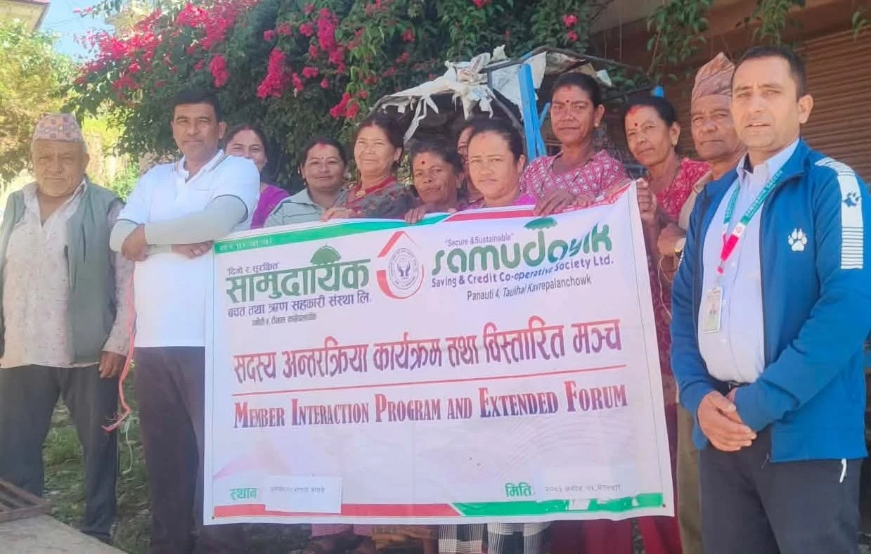 धुलिखेल–१० बतासेमा सदस्य अन्तरक्रिया कार्यक्रम सम्पन्न