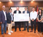डिस्कभरी सपोर्ट कम्पनीद्वारा भोटेकोशी बाढीपीडितका लागि प्रधानमन्त्री दैवी प्रकोप उद्धार कोषमा १० लाख रुपैयाँ सहयोग