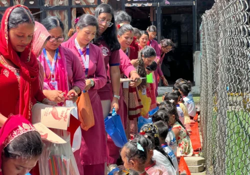 ज्ञानज्योति इङ्लिस सेकेण्डरी स्कुलमा बाल पूजा सम्पन्न