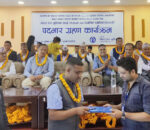 प्रेस युनियन काभ्रेको नव निर्वाचित पदाधिकारीलाई पद हस्तान्तरण
