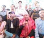पनौती वडा नं १० का अध्यक्ष भण्डारीले थाले आमरण अनसन