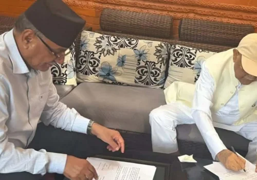 प्रदेश सरकार सहकार्यका लागि एमाले र नेपाली कम्युनिस्ट पार्टीबिच ३ बुँदे सहमति